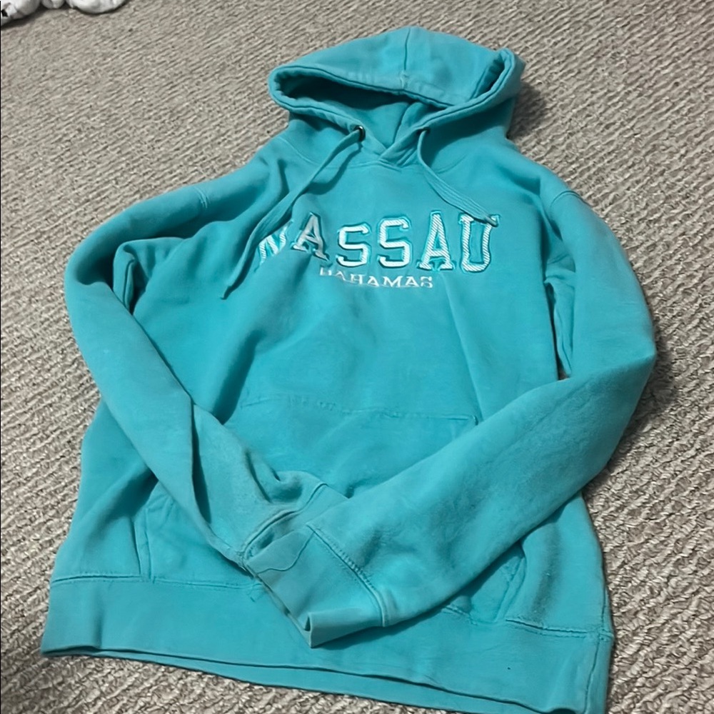 Teal Nassau Bahamas Hoodie